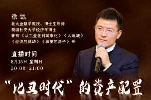 徐远 比丑时代的资产配置