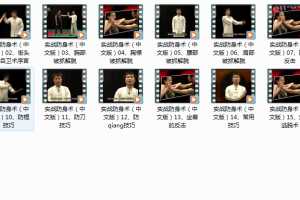 近身防身术实战教学(中文版)_实战分享防身自卫技巧