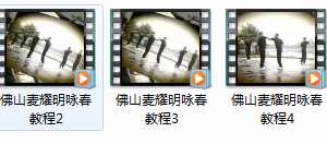 佛山麦耀明咏春拳视频教程