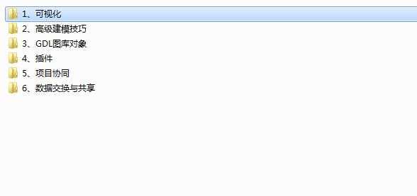 ArchiCAD高级篇视频教程内容目录