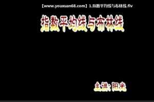 【MACD与BOLL】指数平均线MACD与布林线 视频课件 共2集全