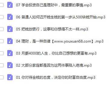 好好赚钱:通往自由人生的极简理财目录