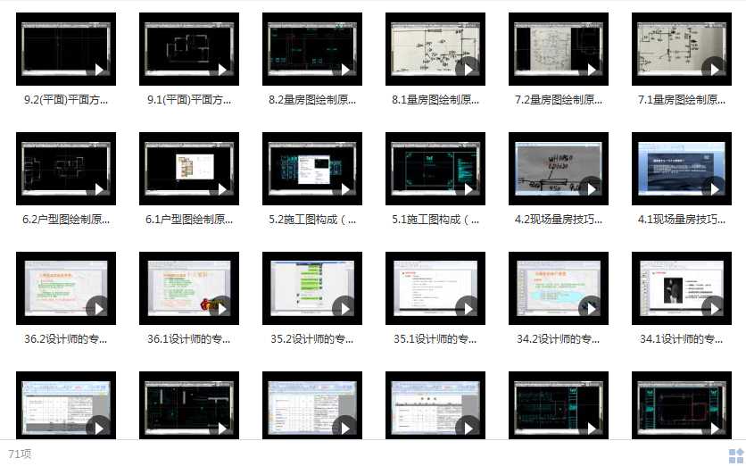 高薪独立室内设计师VIP高级班课程目录