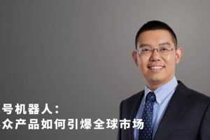 王野：小众产品如何突破瓶颈，跨越鸿沟，进而引爆全球市场