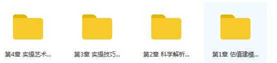 ibanker 30天如何快速成为估值高手课程目录