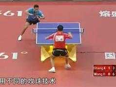 尚坤乒乓球教学视频_国手尚坤左手横板乒乓球教学视频合集