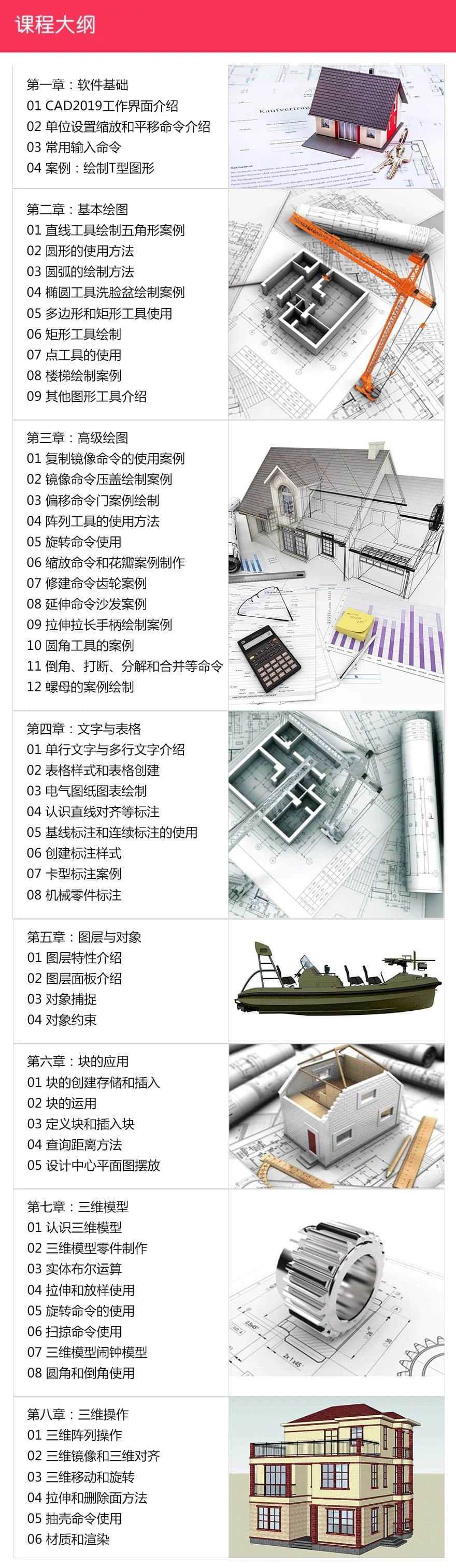 零基础学CAD2019案例教程2