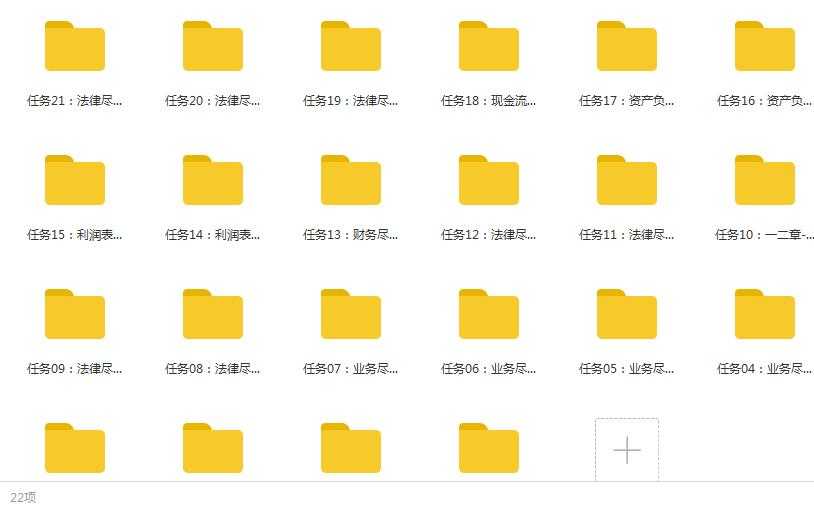  iBanker丨投资圈基本功修炼丨尽调课程手册课程目录