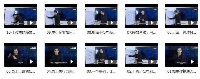 非人力资源的人力资源管理课程目录