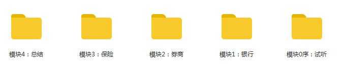 九斗赢家会·金融三巨头课程目录