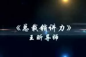招商女神王昕《总裁销讲力》（7集讲座视频）