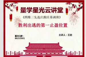 量学云讲堂王岩21期