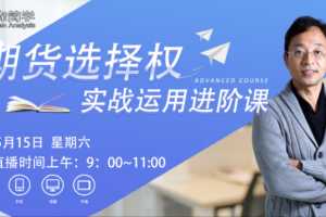 蔡森2021年5月期权实战运用进阶课视频