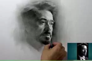 绘画笔迹素描课2019