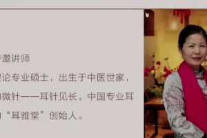 董轩耳穴疗法诊断视频课程