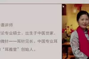 董轩耳穴疗法诊断视频课程