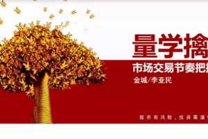 量学云讲堂金城李亚民量学擒龙伏击龙头第21期