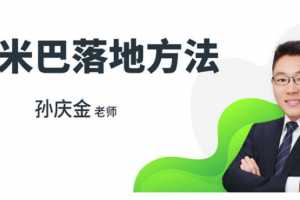 孙庆金老师《阿米巴落地方法》