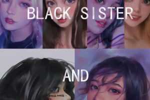 【黑妹】2021年3月Black sister人物插画第二期【画质高清有笔刷】