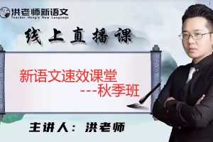 洪老师语文初中班（2020-暑期班+秋季班）