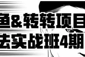 宅男闲鱼&转转项目玩法实战班1-4期