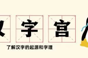 大型电视艺术教学片《汉字宫》汉字的起源与字理
