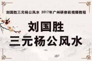 刘国胜杨公风水2017广州研修班视频  88.63G