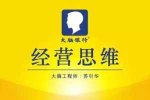 苏引华《思维商学院·2019经营思维》（140集）视频