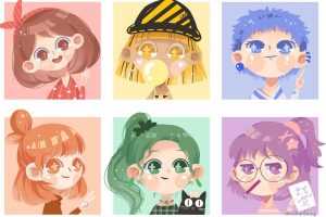 麦刻风团练合集1-3期2021年9月结课ipad插画教程【画质高清有笔刷】