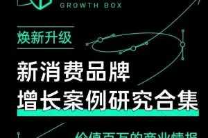 增长黑盒新消费品牌增长案例研究合集
