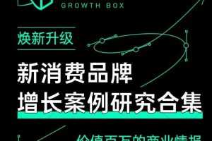 增长黑盒新消费品牌增长案例研究合集