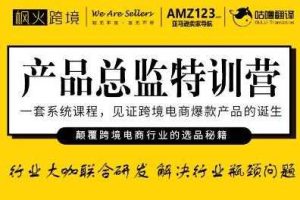 枫火跨境电商《产品总监特训营》颠覆跨境电商行业的选品秘籍