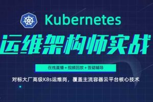 Kubernetes K8s架构师实战集训营【高级班】