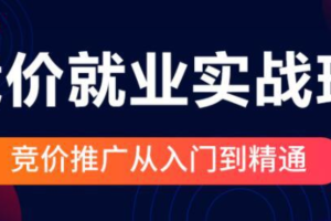 厚昌学院郝明亮竞价实战就业班（七期八期）