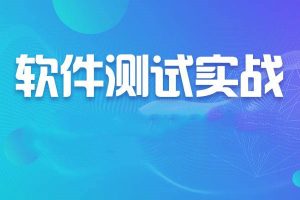 软件测试基础实战课2022年新品