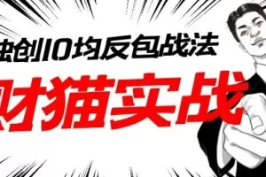 财猫实战-猫哥系统学习班第四期 文档+带盘群