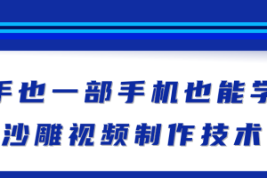 新手也能学会的沙雕视频制作技术，一部手机做出快速爆粉的视频