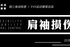 苟文强《24种疼痛康复训练营》