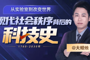 现代社会秩序背后的科技商业史
