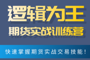 逻辑为王期货实战训练营 文档