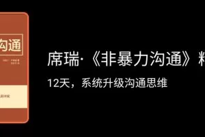 席瑞·《非暴力沟通》精读班