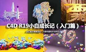 C4D R19小白成长记全集