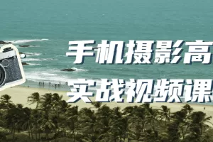 手机摄影高级实战视频课程