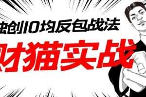 财猫实战-猫哥系统训练营(第一期)