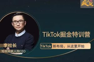 疯人院TikTok Dou+掘金特训营（第二期）