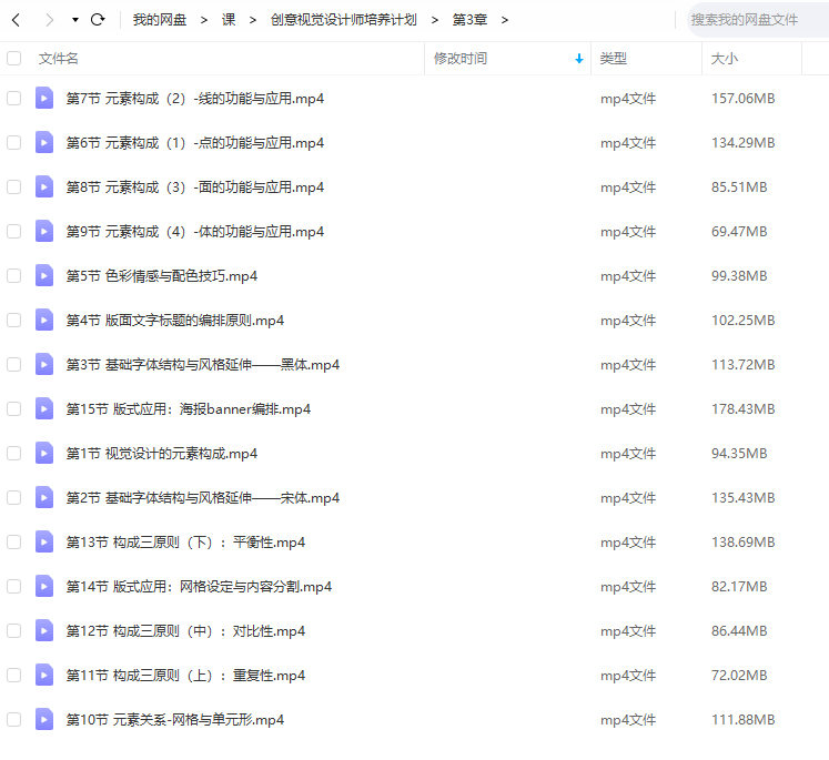 创意视觉设计师培养计划万晨曦卢帅曹凡2021年【画质高清有部分素材】