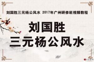 刘国胜杨公风水2017广州研修班视频 88.63G