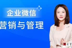 企业微信营销管理实操全攻略