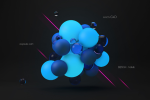 《C4D电商海报第一季》——常用元素