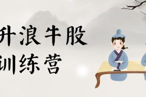 主升浪牛股训练营